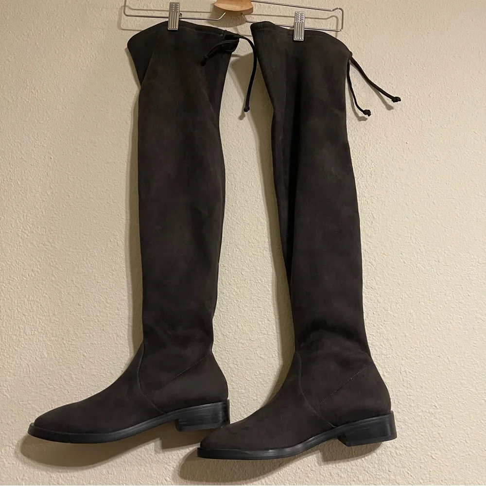 STUART WEITZMAN Brown Suede‎ knee high boots